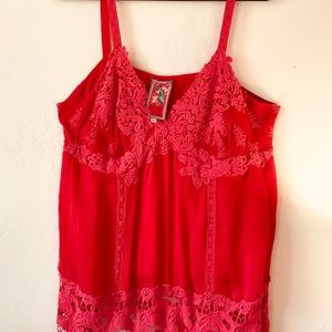 Johnny Was embroidered top